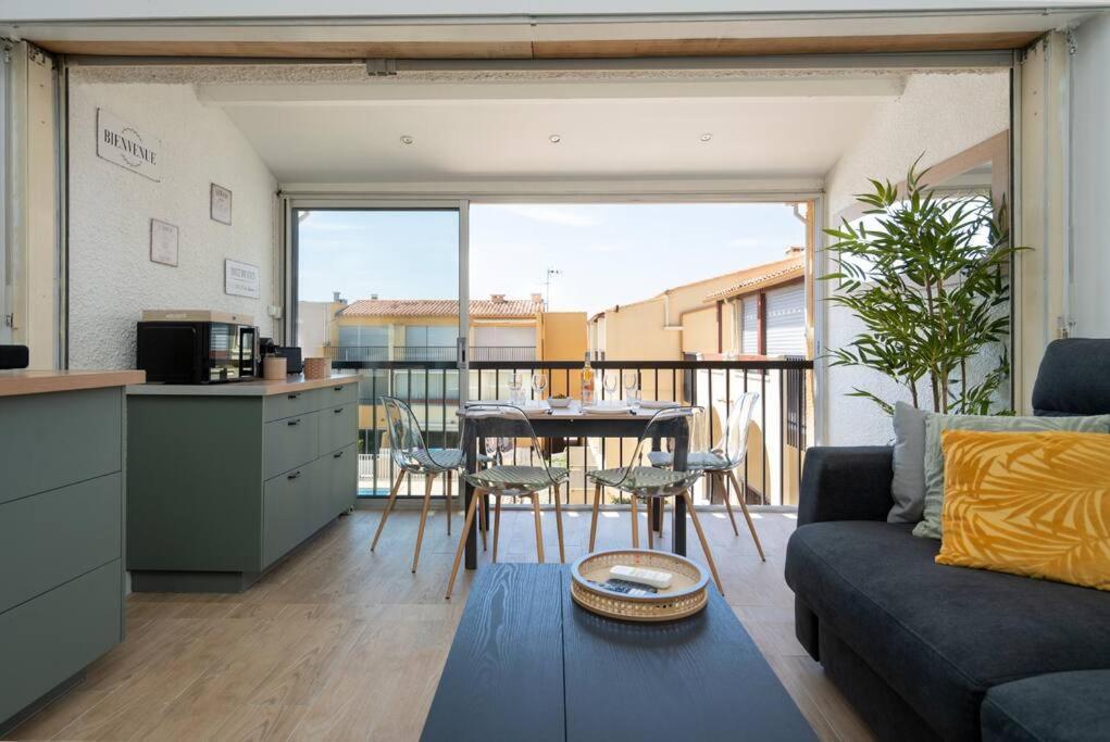 Appartement 5 Personnes Vue Mer Agde Exteriör bild
