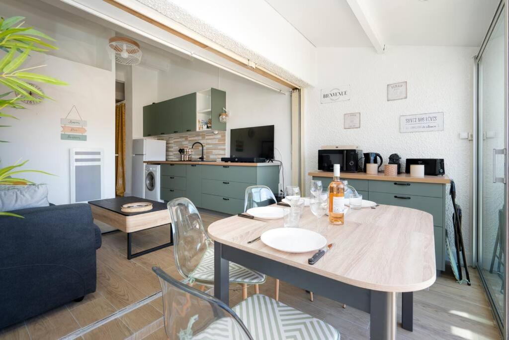Appartement 5 Personnes Vue Mer Agde Exteriör bild